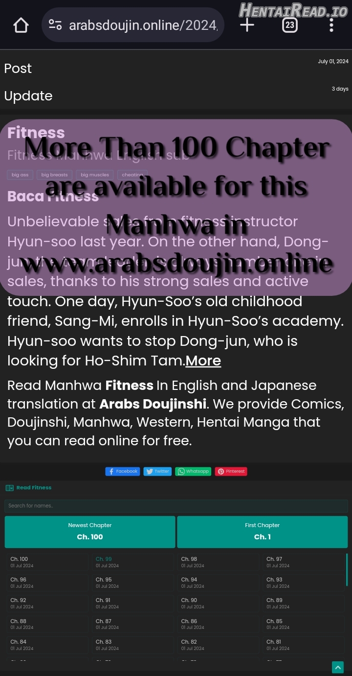 Fitness Hentai Chapter 1 - page 24