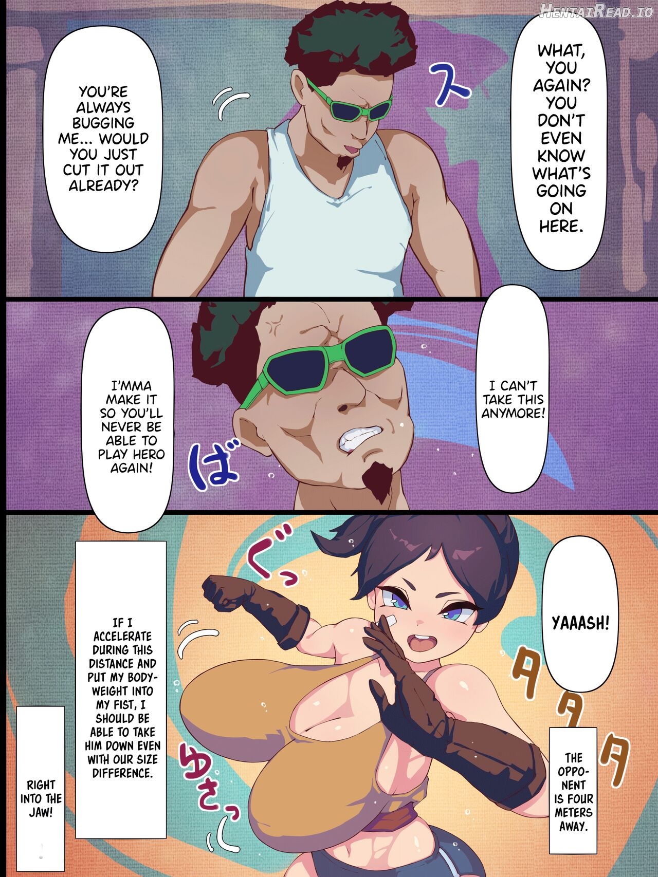 Genki na Karada no Kakutou Musume ga Murabito ni Uragirarete Haramu made Chapter 1 - page 16