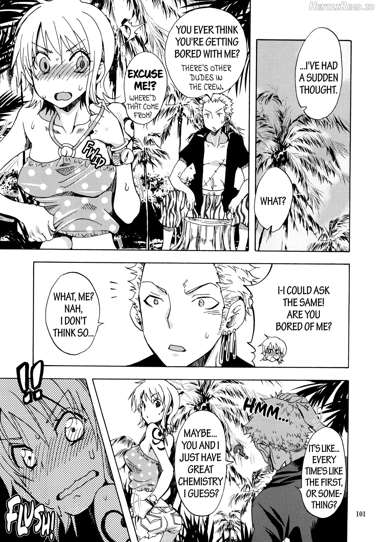 Zoro-Nami ★ Sairoku Hentai Chapter 1 - page 101