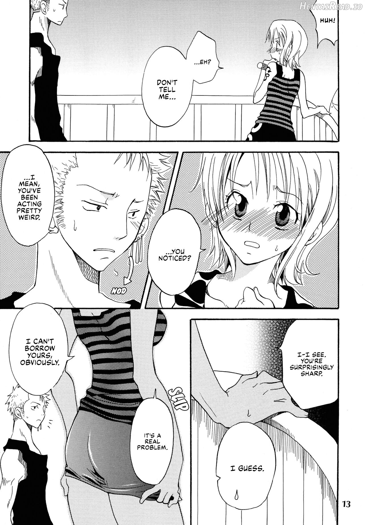 Zoro-Nami ★ Sairoku Hentai Chapter 1 - page 13