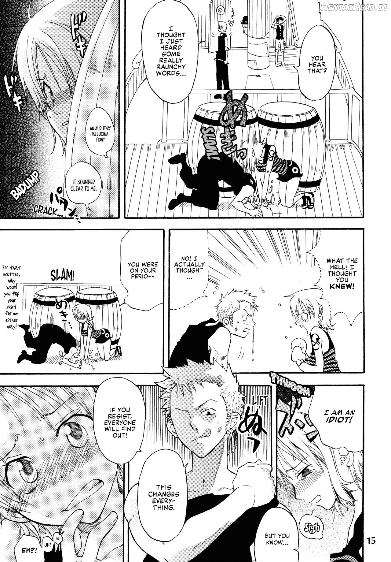 Zoro-Nami ★ Sairoku Hentai Chapter 1 - page 15