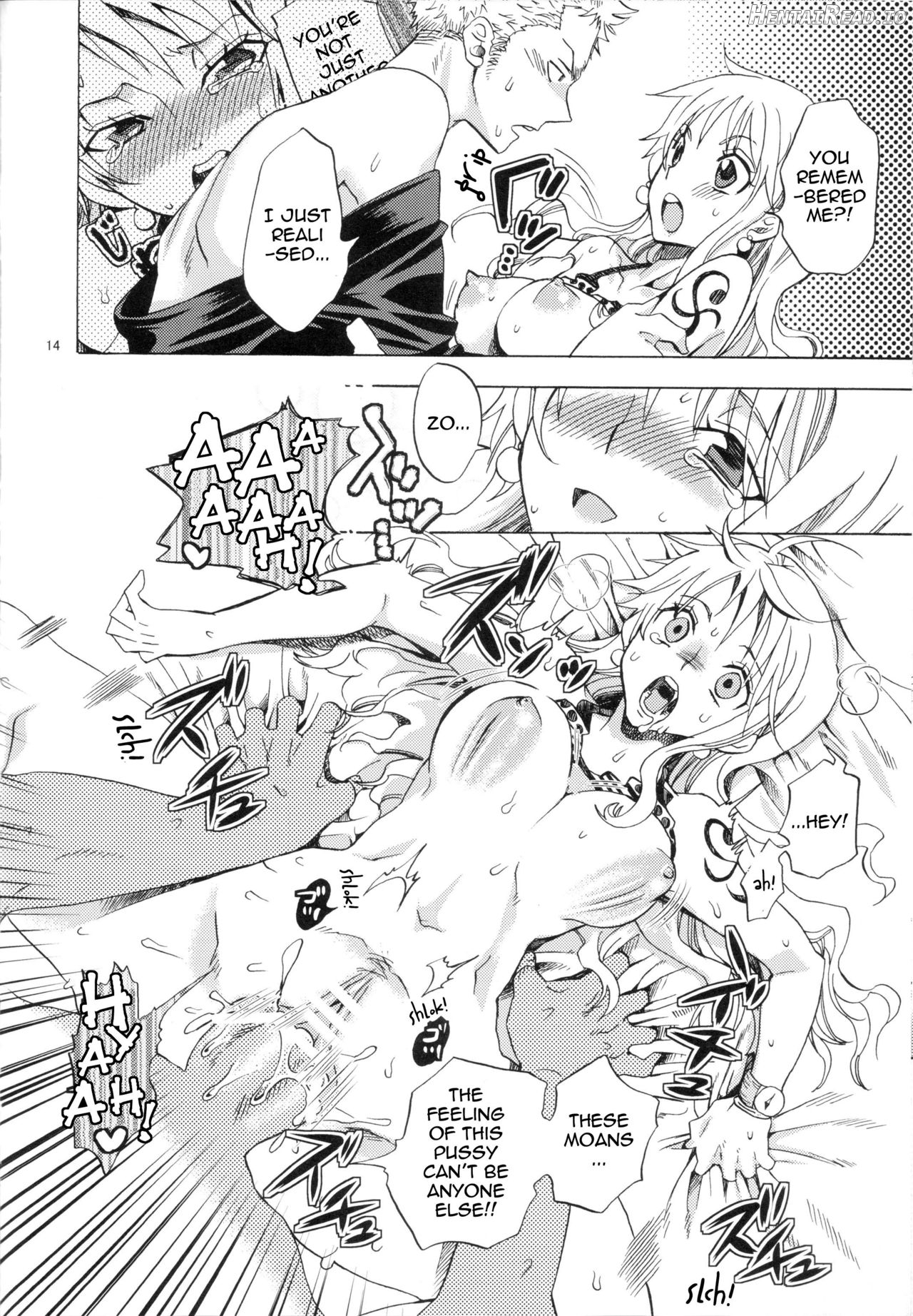 Zoro-Nami ★ Sairoku Hentai Chapter 1 - page 94