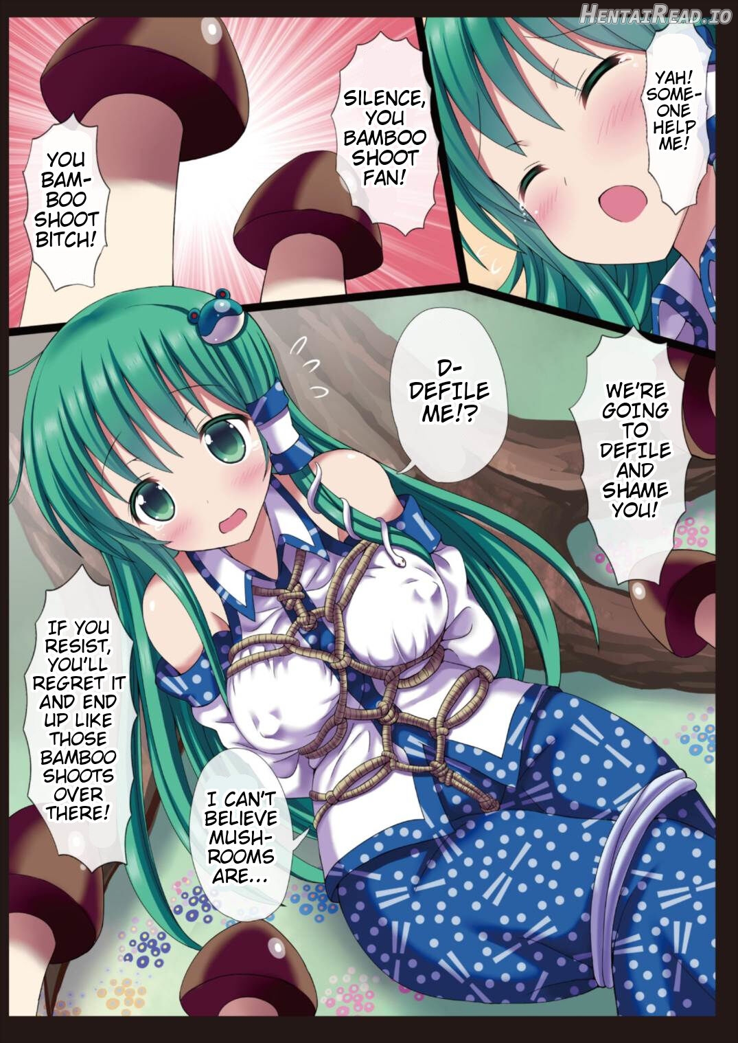 Kinoko x Takenoko x Sanae-san Hentai Chapter 1 - page 10
