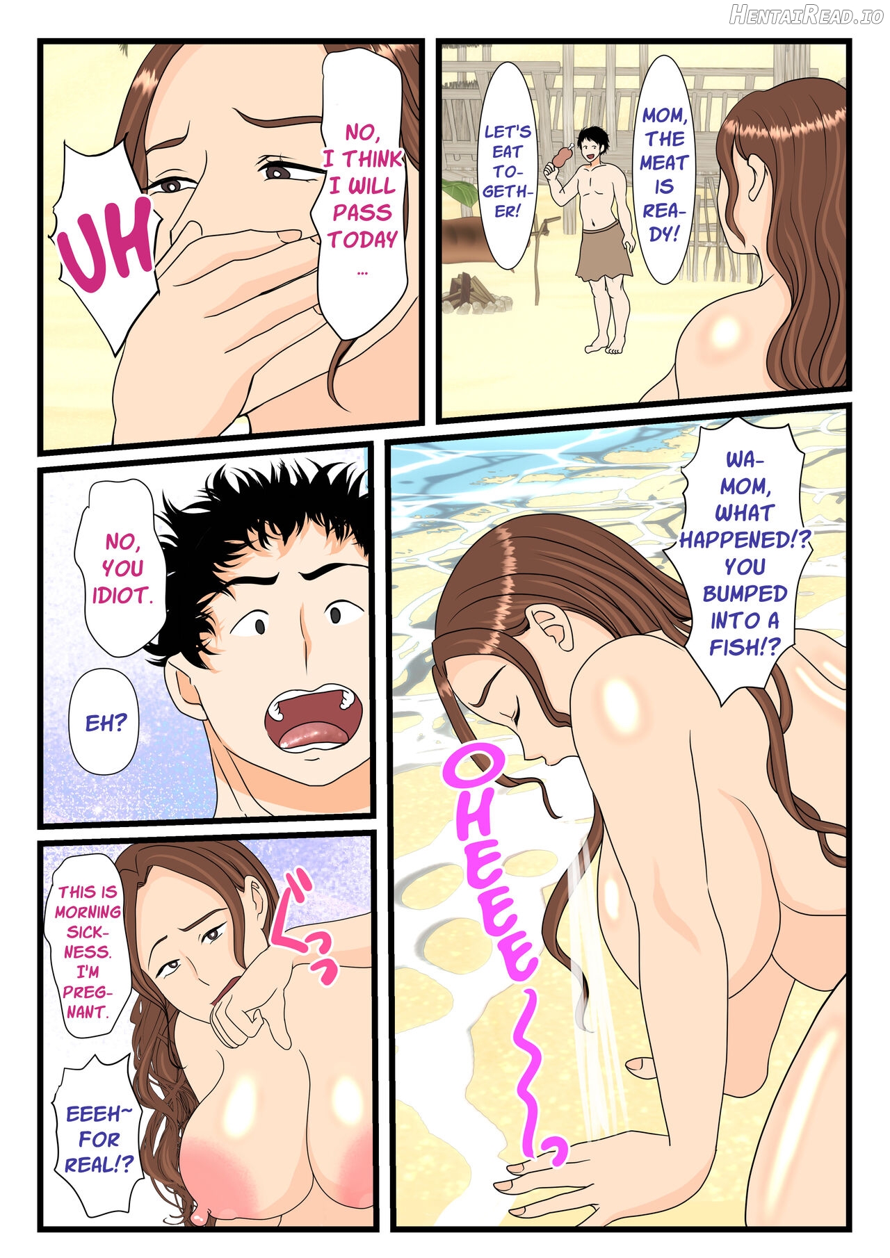Moto Yan Haha, Mujintou nite Mesu ni naru Kouhen Chapter 1 - page 38