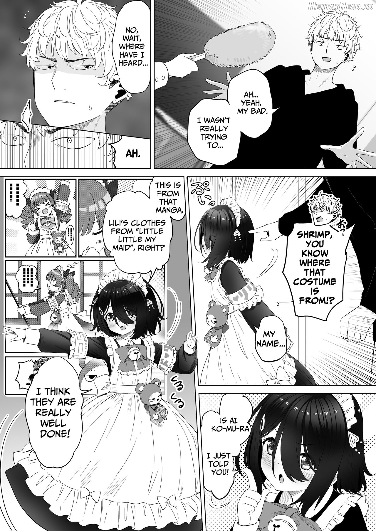 My Roleplaying Cosplayer Neighbor ~Being Serviced After Dressing Her Up In A Maid Costume~ Chapter 1 - page 17