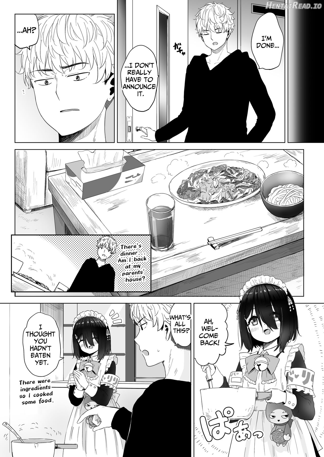 My Roleplaying Cosplayer Neighbor ~Being Serviced After Dressing Her Up In A Maid Costume~ Chapter 1 - page 20