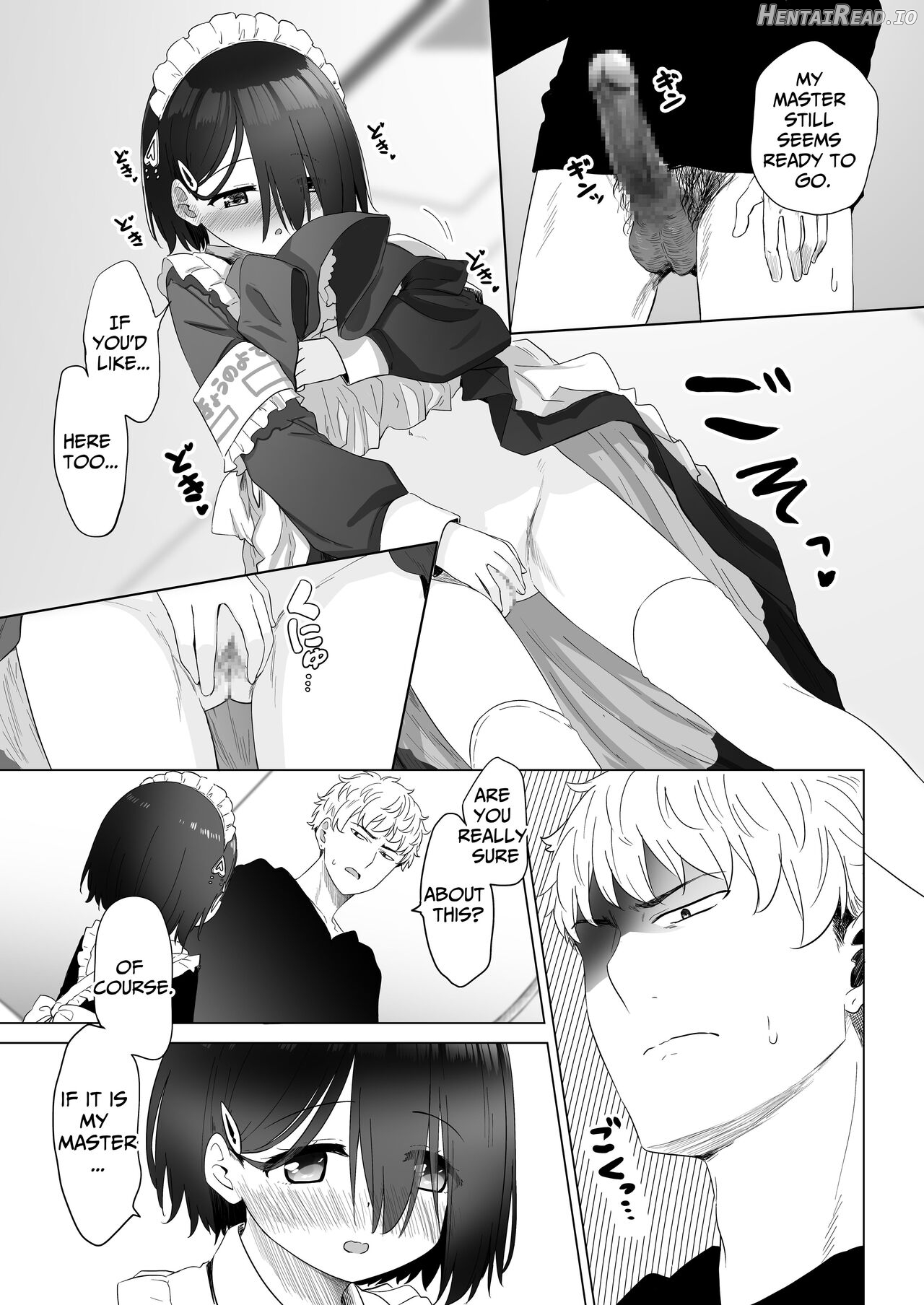 My Roleplaying Cosplayer Neighbor ~Being Serviced After Dressing Her Up In A Maid Costume~ Chapter 1 - page 36