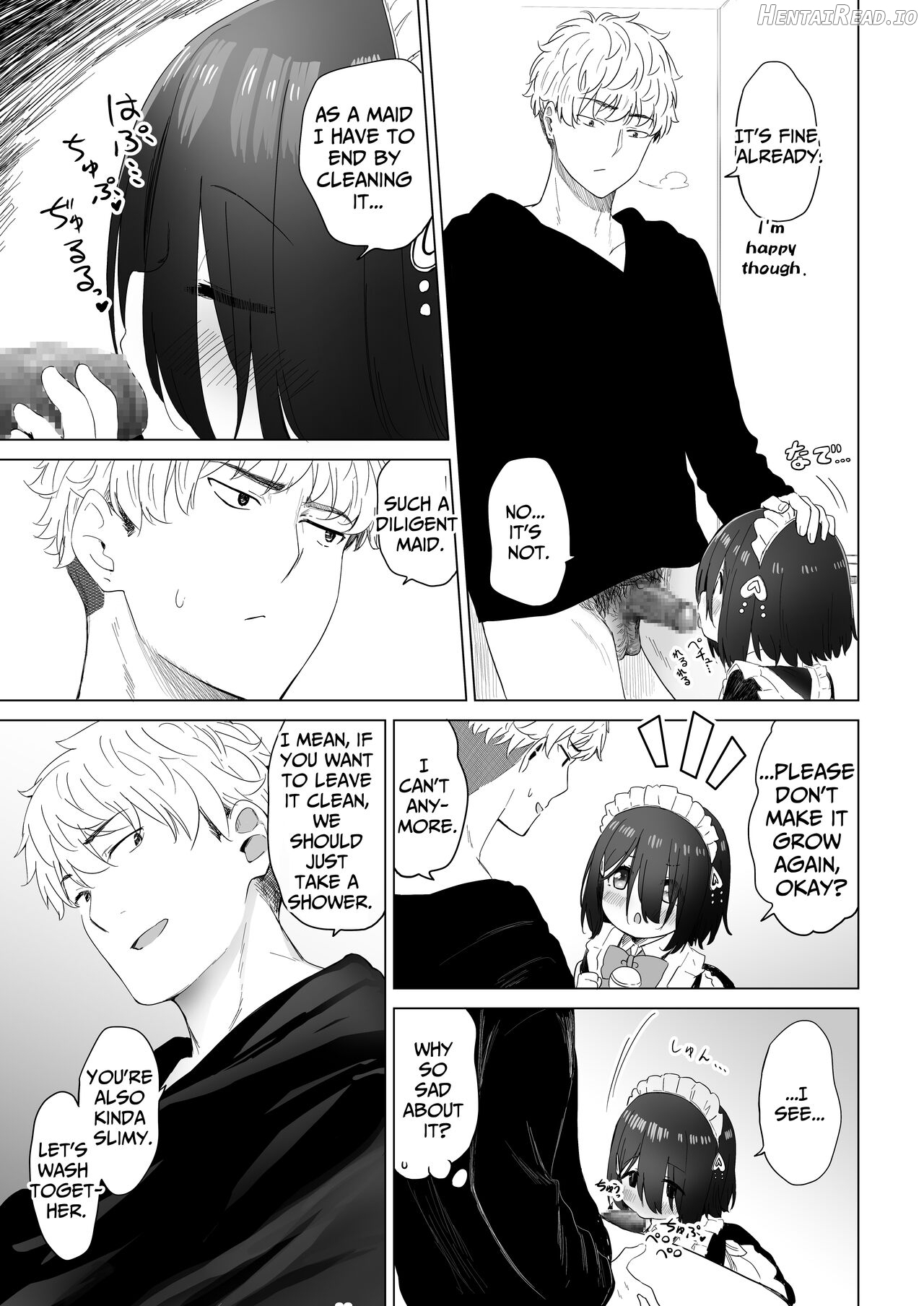 My Roleplaying Cosplayer Neighbor ~Being Serviced After Dressing Her Up In A Maid Costume~ Chapter 1 - page 64