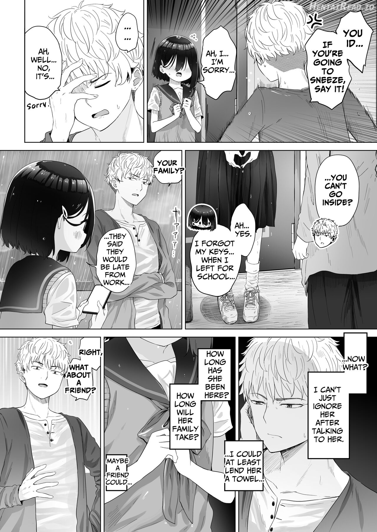 My Roleplaying Cosplayer Neighbor ~Being Serviced After Dressing Her Up In A Maid Costume~ Chapter 1 - page 7