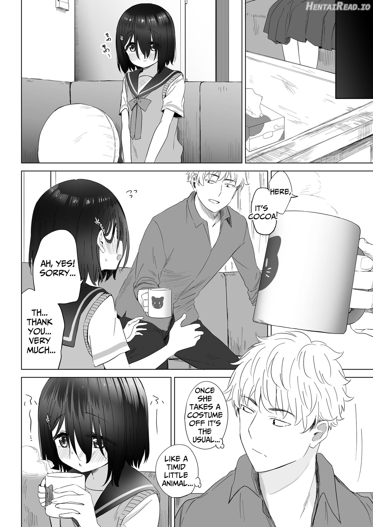 My Roleplaying Cosplayer Neighbor ~Being Serviced After Dressing Her Up In A Maid Costume~ Chapter 1 - page 75