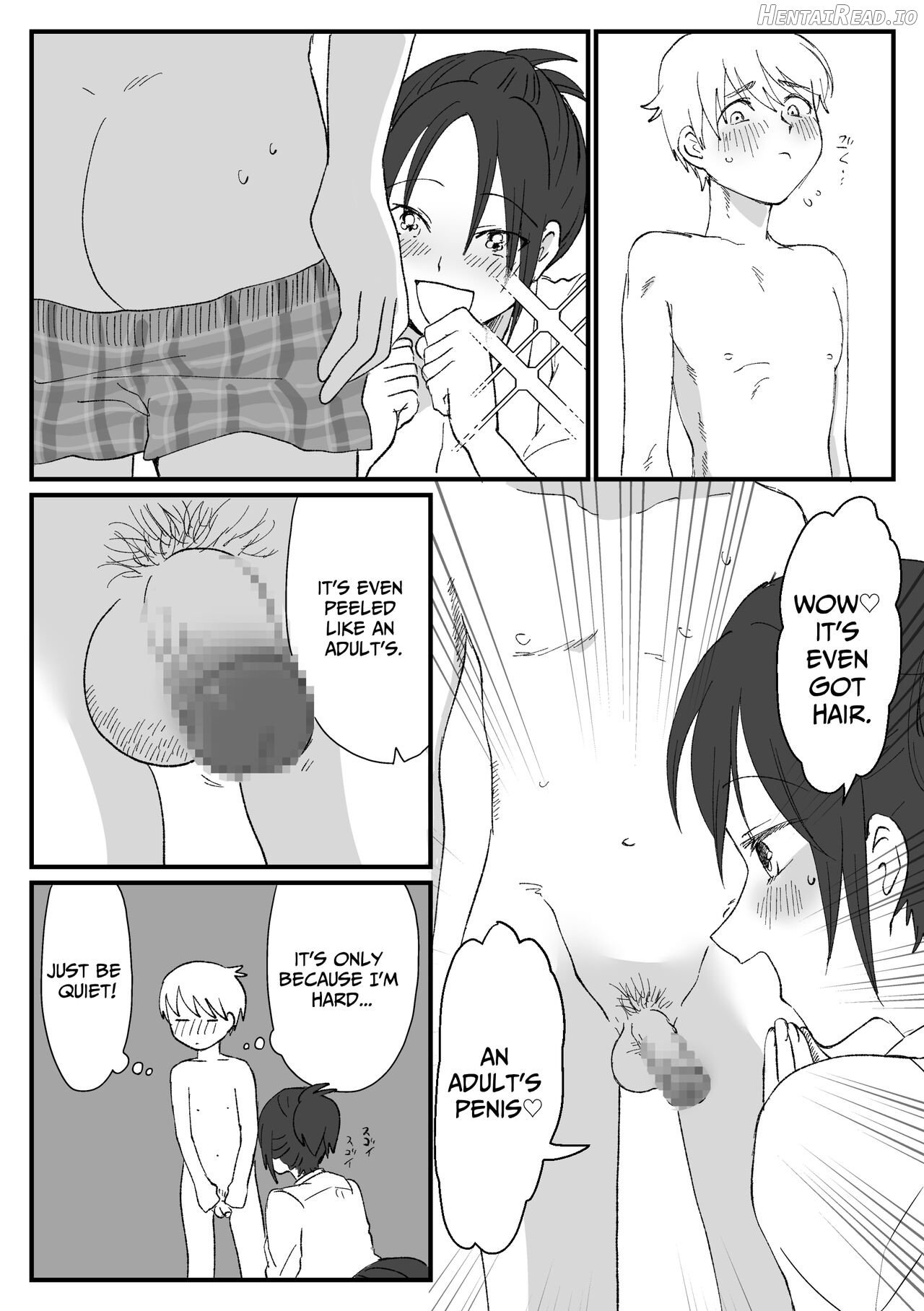 Big Girl Wants To Mount Cute Small Guys 1 Chapter 1 - page 12