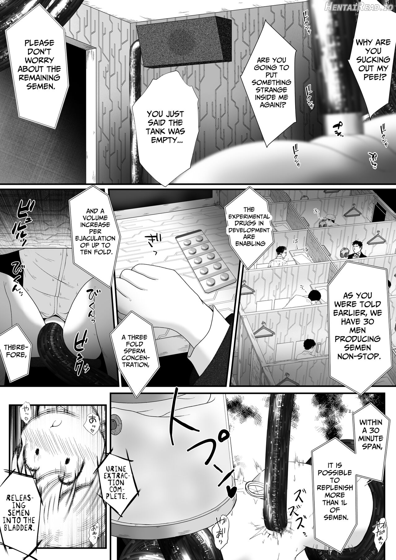 Onnanoko no Shintai-chuu no Ana o Seieki de Ippai ni Shita Joutai de Hitasura Zecchou Sasetsuzukeru Ohanashi Chapter 1 - page 11