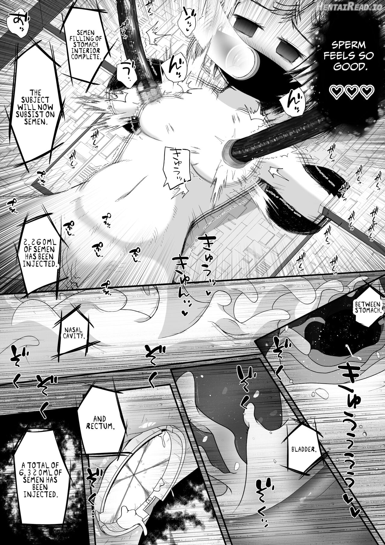 Onnanoko no Shintai-chuu no Ana o Seieki de Ippai ni Shita Joutai de Hitasura Zecchou Sasetsuzukeru Ohanashi Chapter 1 - page 22