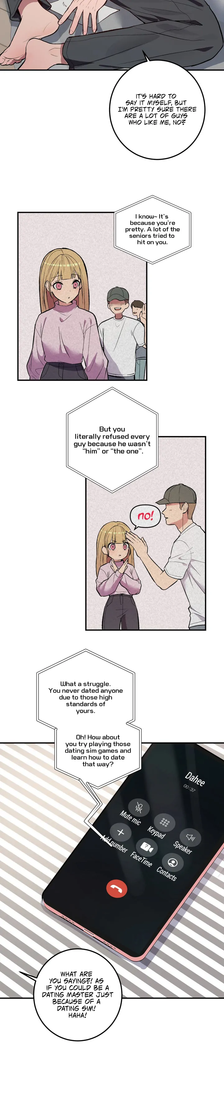 The Dating Simulator Cheat Code chapter 1 - page 6