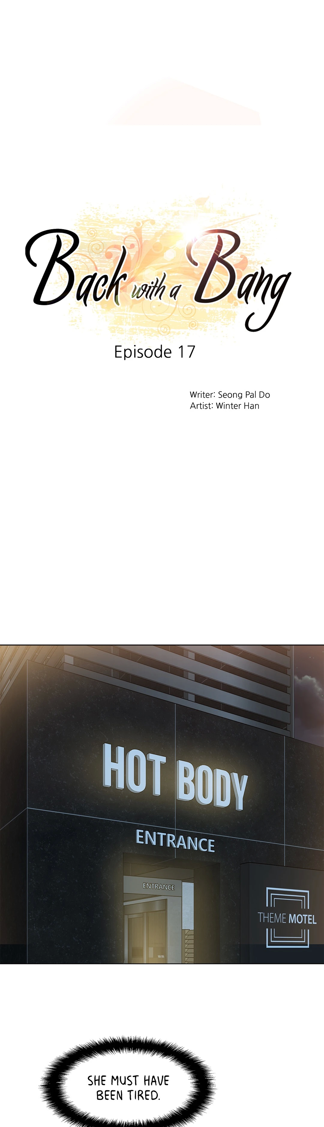 Back with a Bang Chapter 17 - page 3