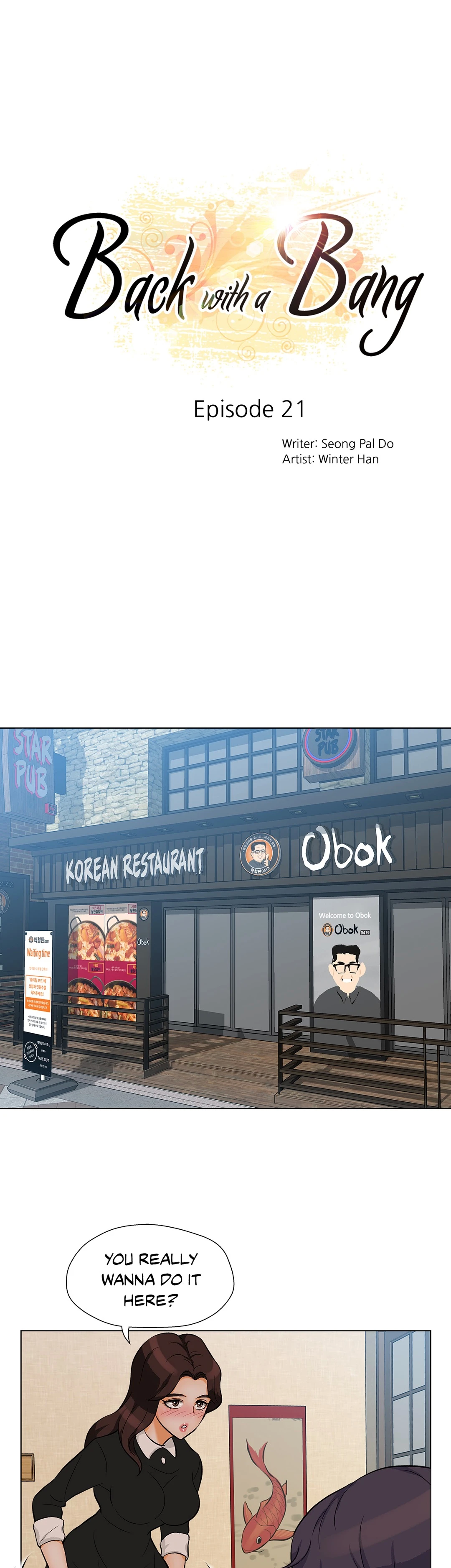 Back with a Bang Chapter 21 - page 3