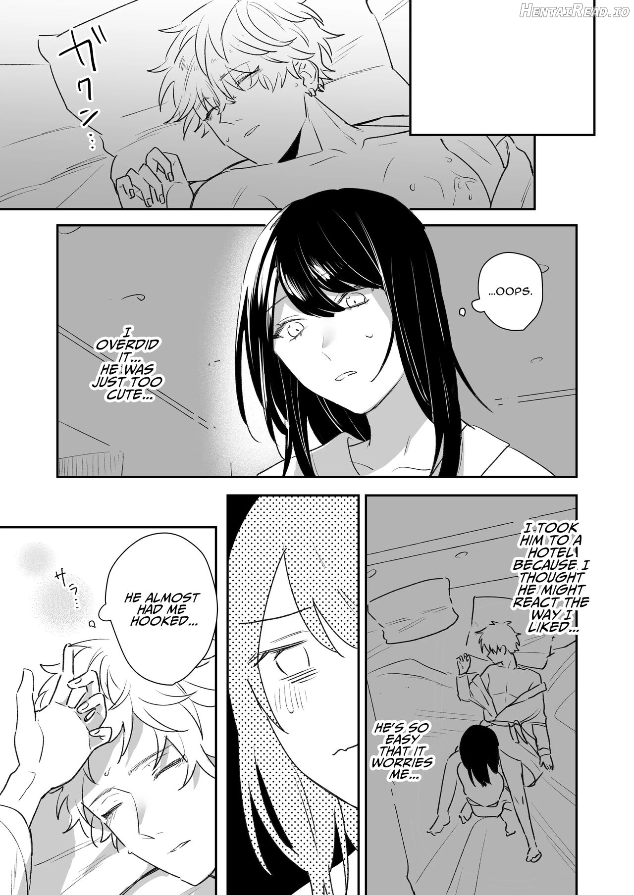 The Girl I Had My Eyes on at a New Student Party Was a Dominant Top With a Cold Attitude Chapter 1 - page 34