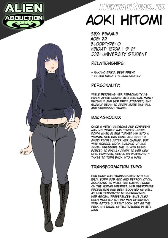 Alien Abduction Character Profiles Chapter 1 - page 2
