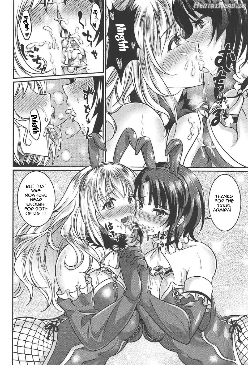 Atago to Takao wa Dosukebe Usagi Chapter 1 - page 10