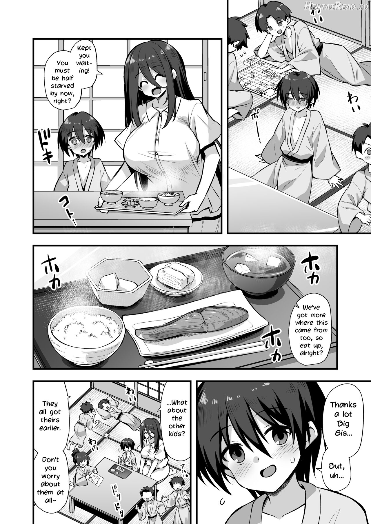 Kaidan Toshi Densetsu Inaka de Ooki na Oneesan Ie ni Sasowaretara Maiban Rankou Ecchi shiteiru Ie Datta Chapter 1 - page 14