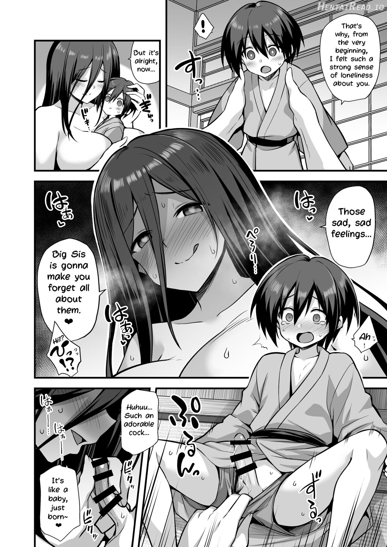 Kaidan Toshi Densetsu Inaka de Ooki na Oneesan Ie ni Sasowaretara Maiban Rankou Ecchi shiteiru Ie Datta Chapter 1 - page 34