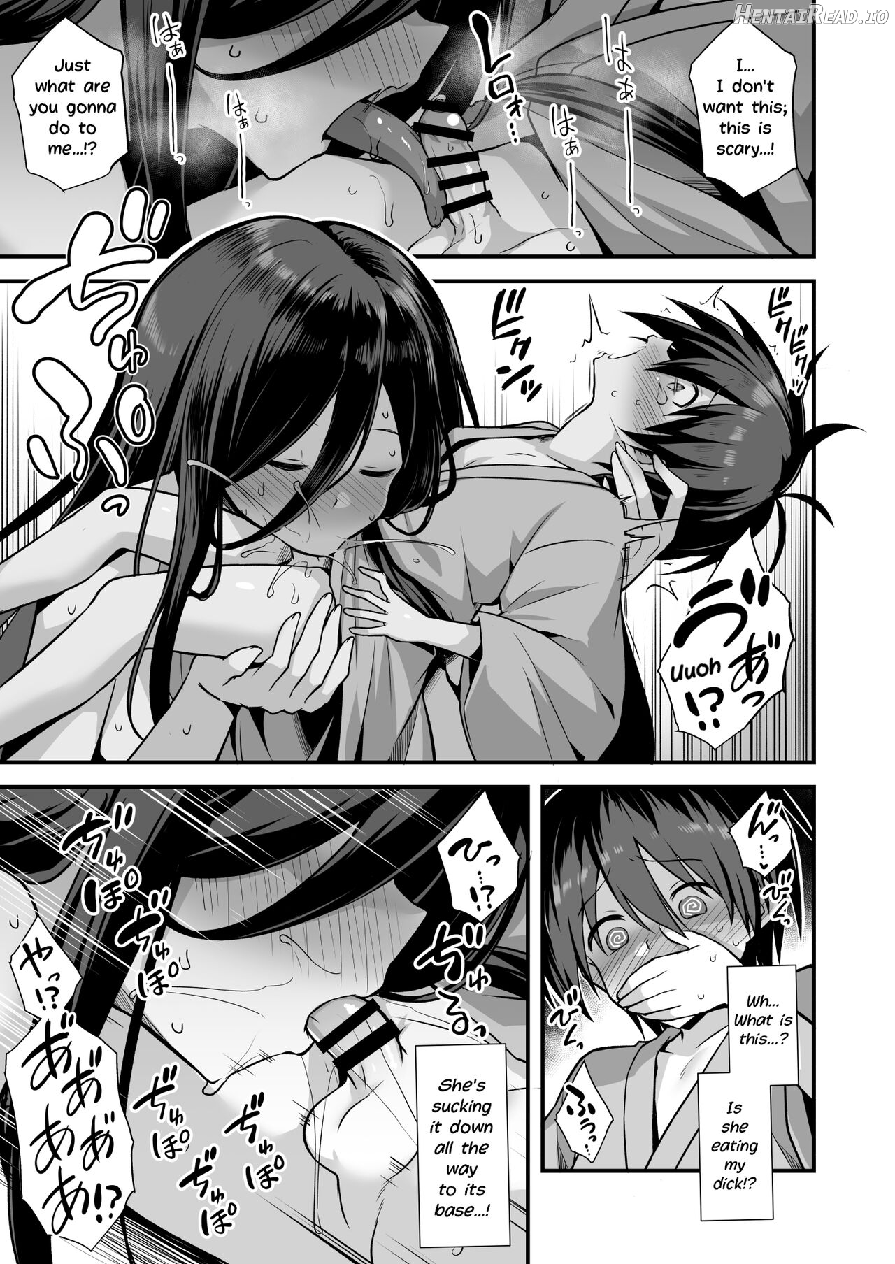 Kaidan Toshi Densetsu Inaka de Ooki na Oneesan Ie ni Sasowaretara Maiban Rankou Ecchi shiteiru Ie Datta Chapter 1 - page 35