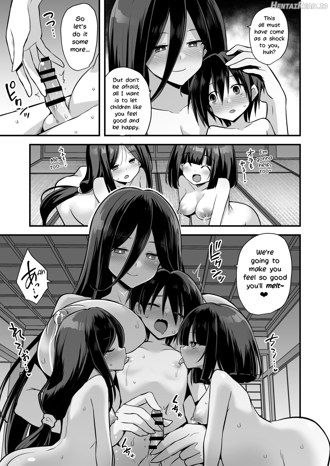 Kaidan Toshi Densetsu Inaka de Ooki na Oneesan Ie ni Sasowaretara Maiban Rankou Ecchi shiteiru Ie Datta Chapter 1 - page 61