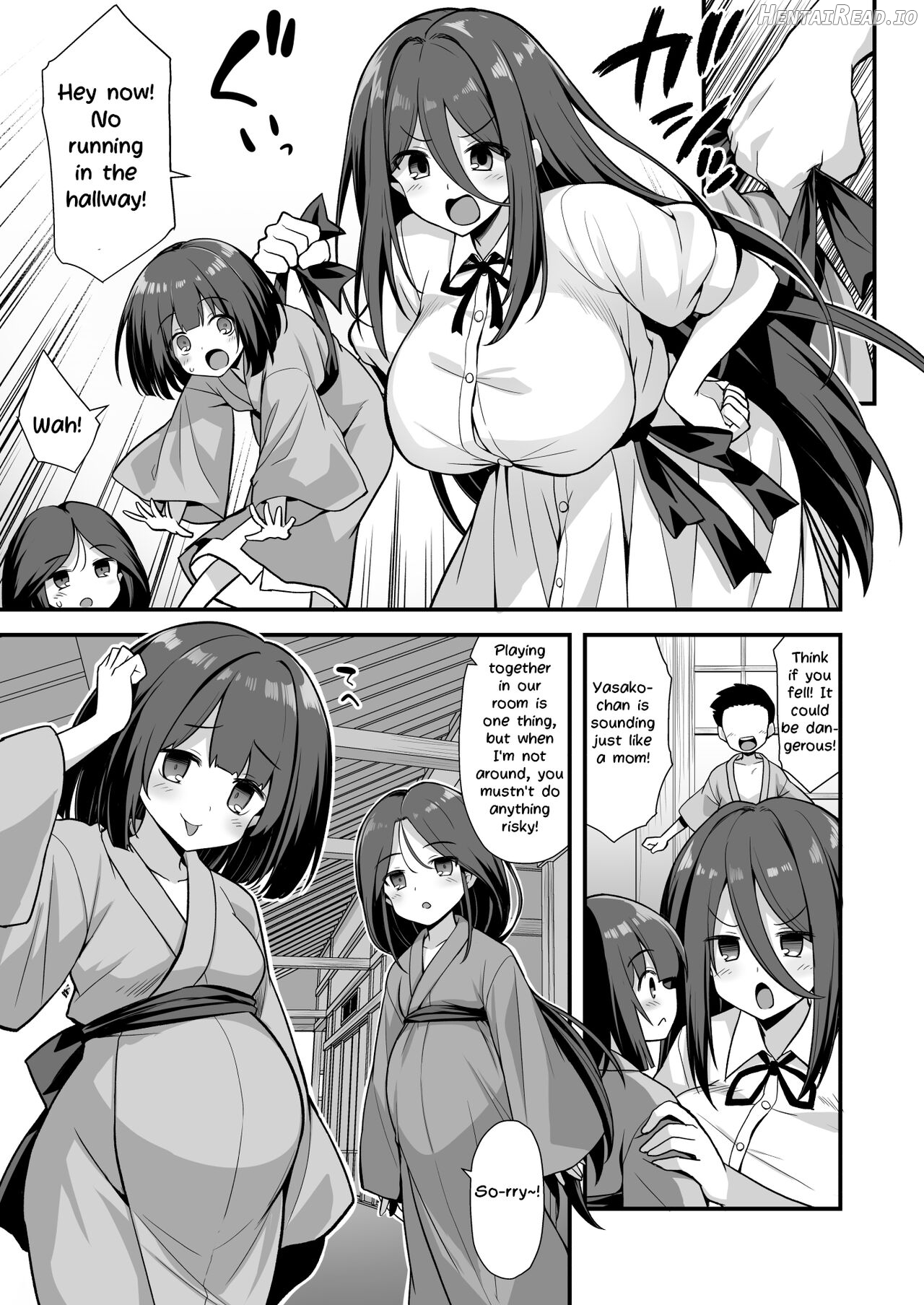 Kaidan Toshi Densetsu Inaka de Ooki na Oneesan Ie ni Sasowaretara Maiban Rankou Ecchi shiteiru Ie Datta Chapter 1 - page 7