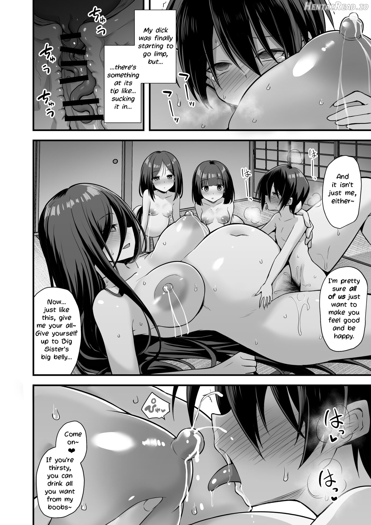 Kaidan Toshi Densetsu Inaka de Ooki na Oneesan Ie ni Sasowaretara Maiban Rankou Ecchi shiteiru Ie Datta Chapter 1 - page 72