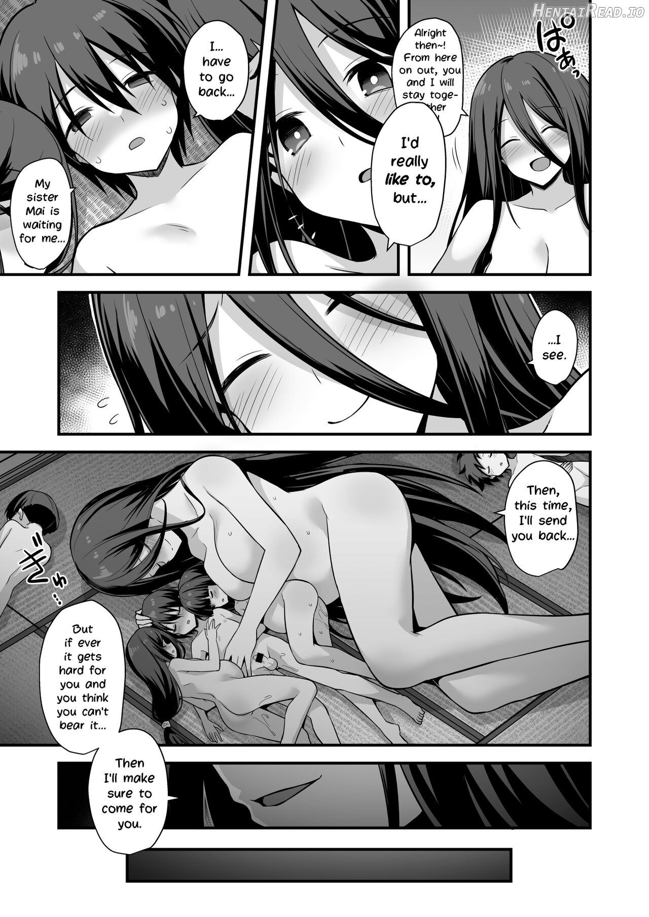 Kaidan Toshi Densetsu Inaka de Ooki na Oneesan Ie ni Sasowaretara Maiban Rankou Ecchi shiteiru Ie Datta Chapter 1 - page 79