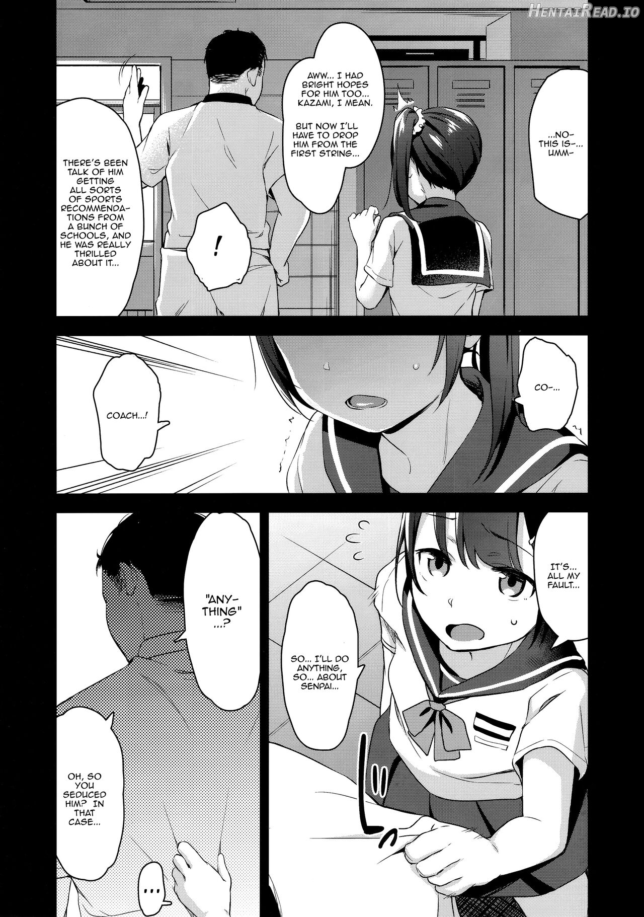 Koisuru Shoujo wa Coach ni Netorareru - Zenpen Chapter 1 - page 6