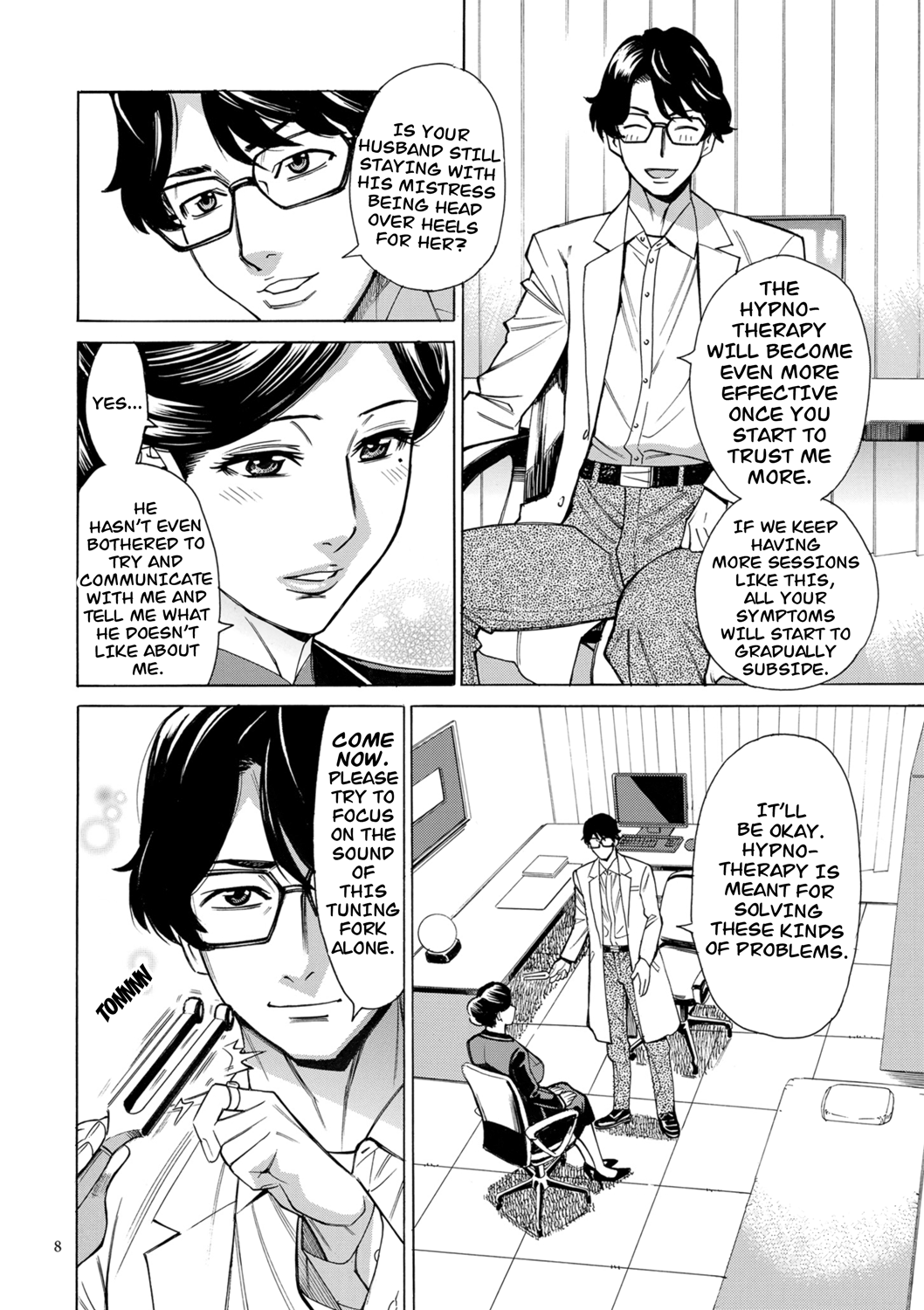 Hitozuma Hypnotherapy Chapter 1 - page 8