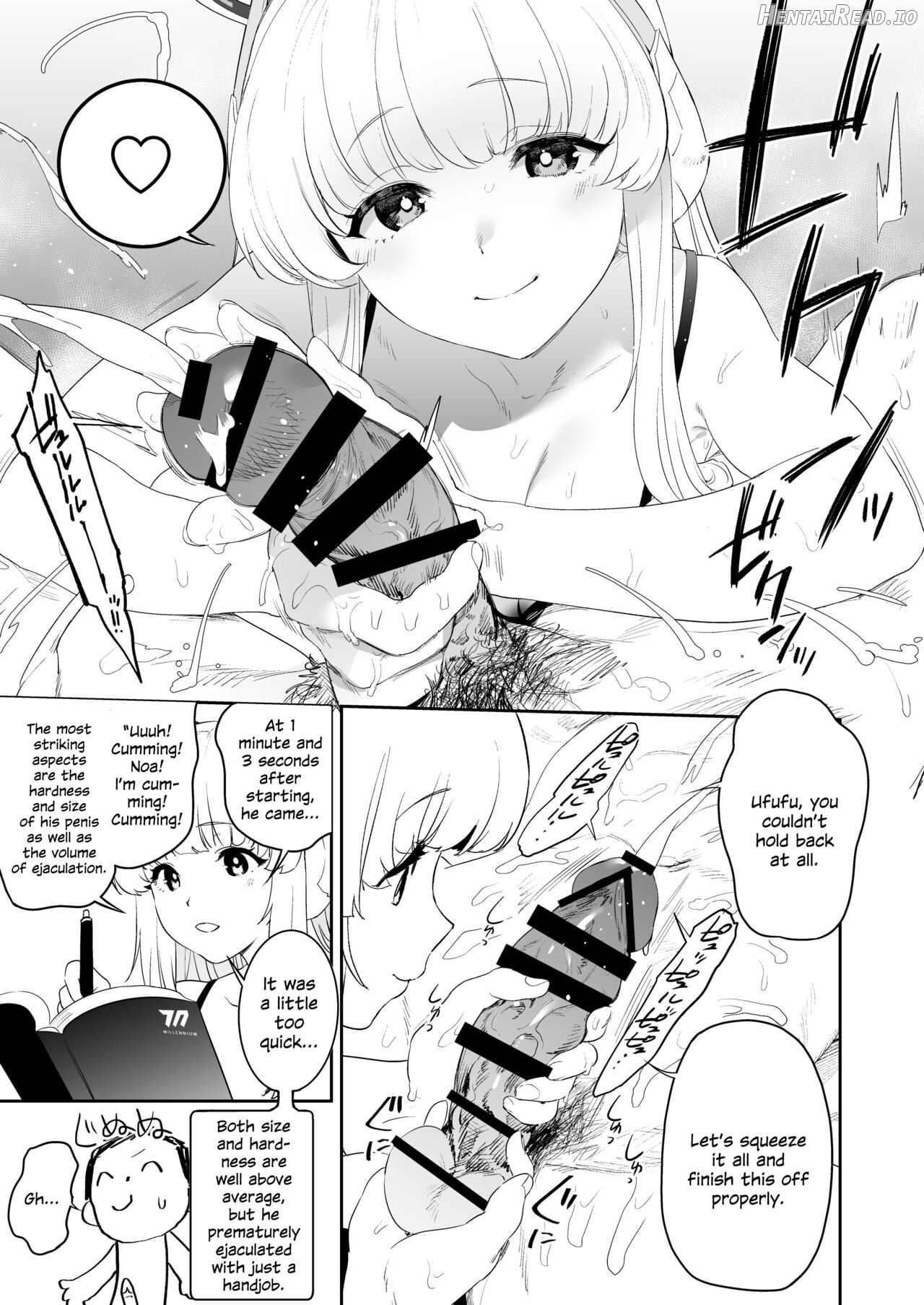 Seminar Shoki Ushio Noa ni Yoru Gyaku Chinpo Kanri Kiroku - penile paradoxical management écriture Chapter 1 - page 10