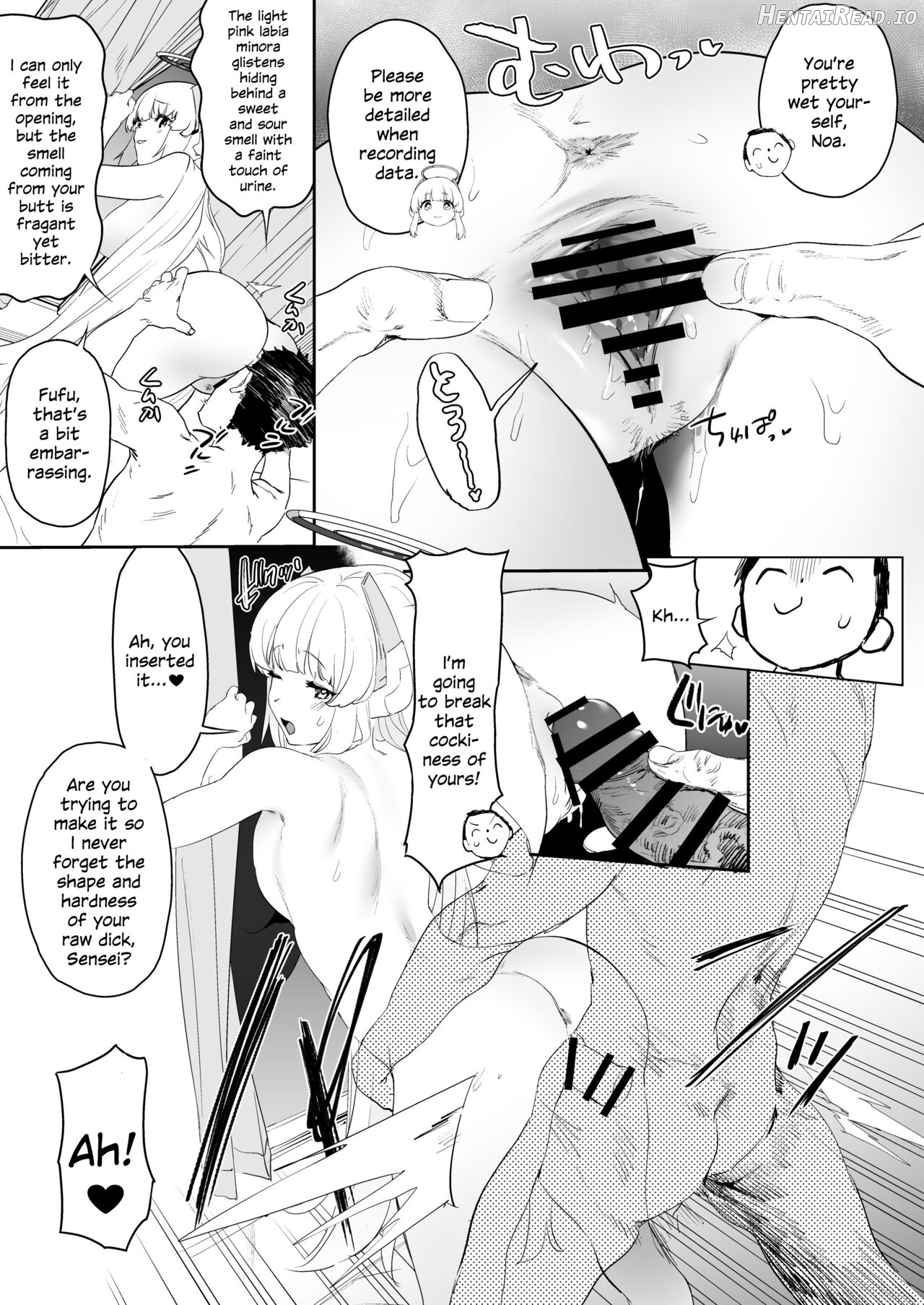 Seminar Shoki Ushio Noa ni Yoru Gyaku Chinpo Kanri Kiroku - penile paradoxical management écriture Chapter 1 - page 12