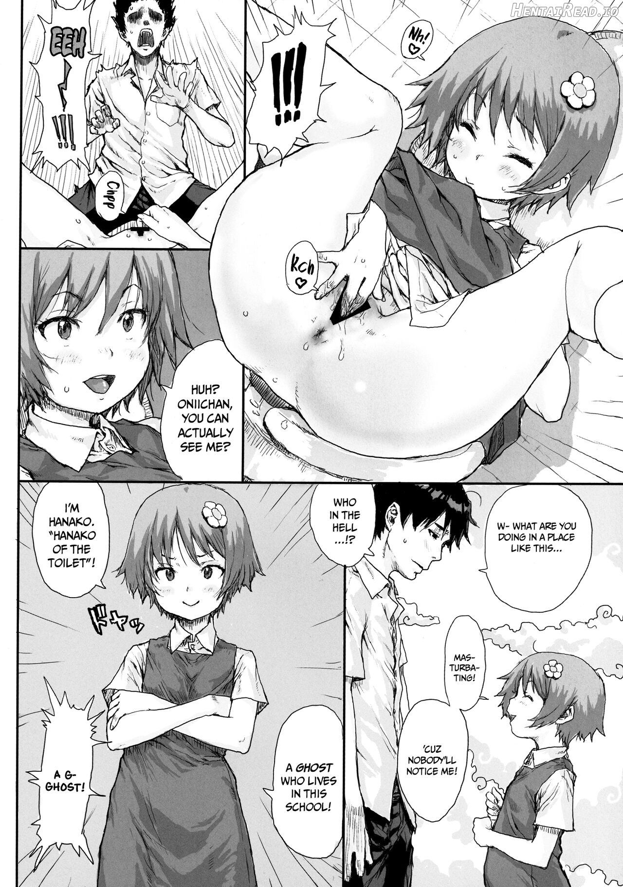 Toilet no Loli-Bitch na Hanako-san - Lolita-bitch Ms. Hanako of a Toilet Chapter 1 - page 3