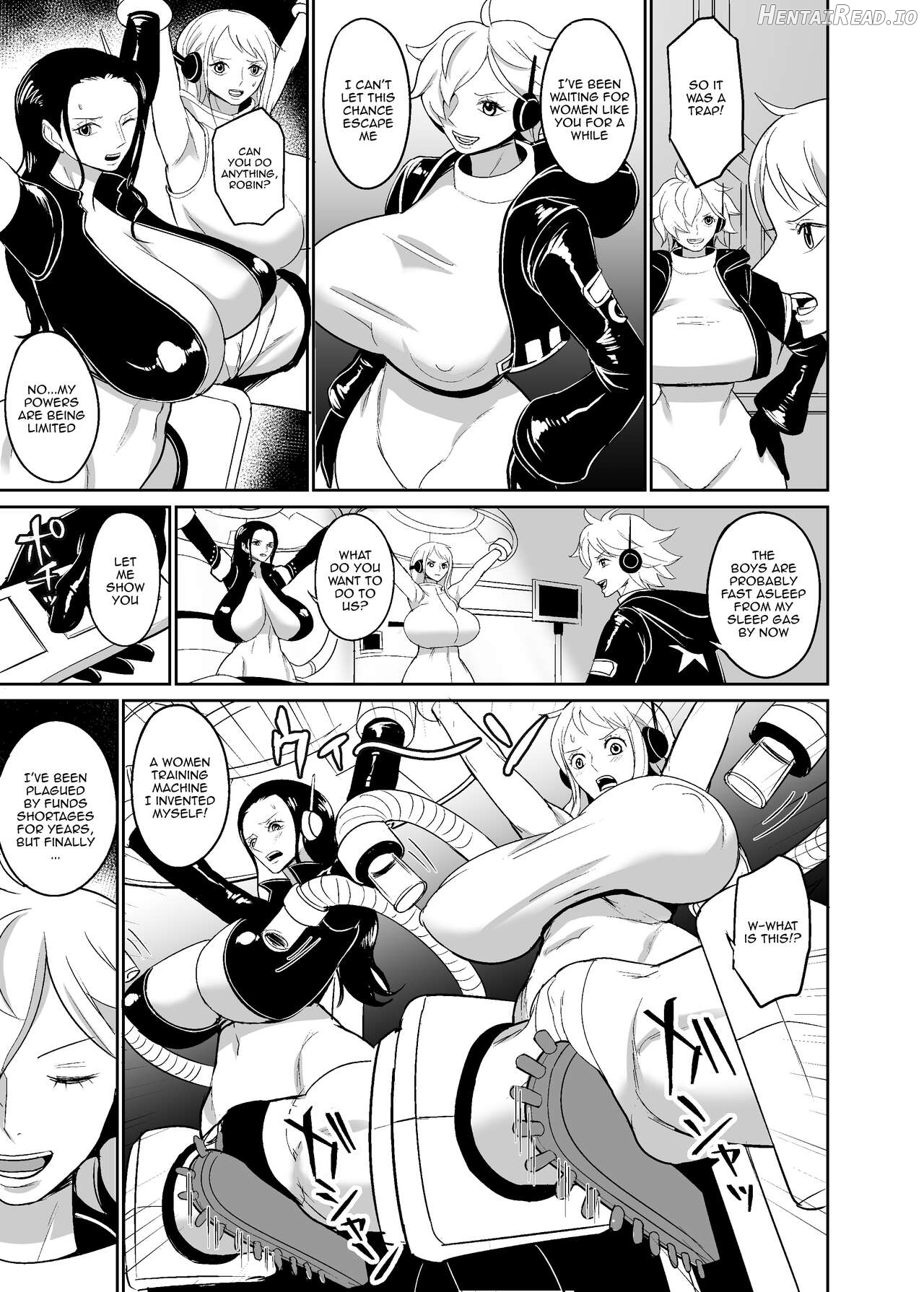Namirobi Female Pirate Forced Climax Machine Rape Chapter 1 - page 4