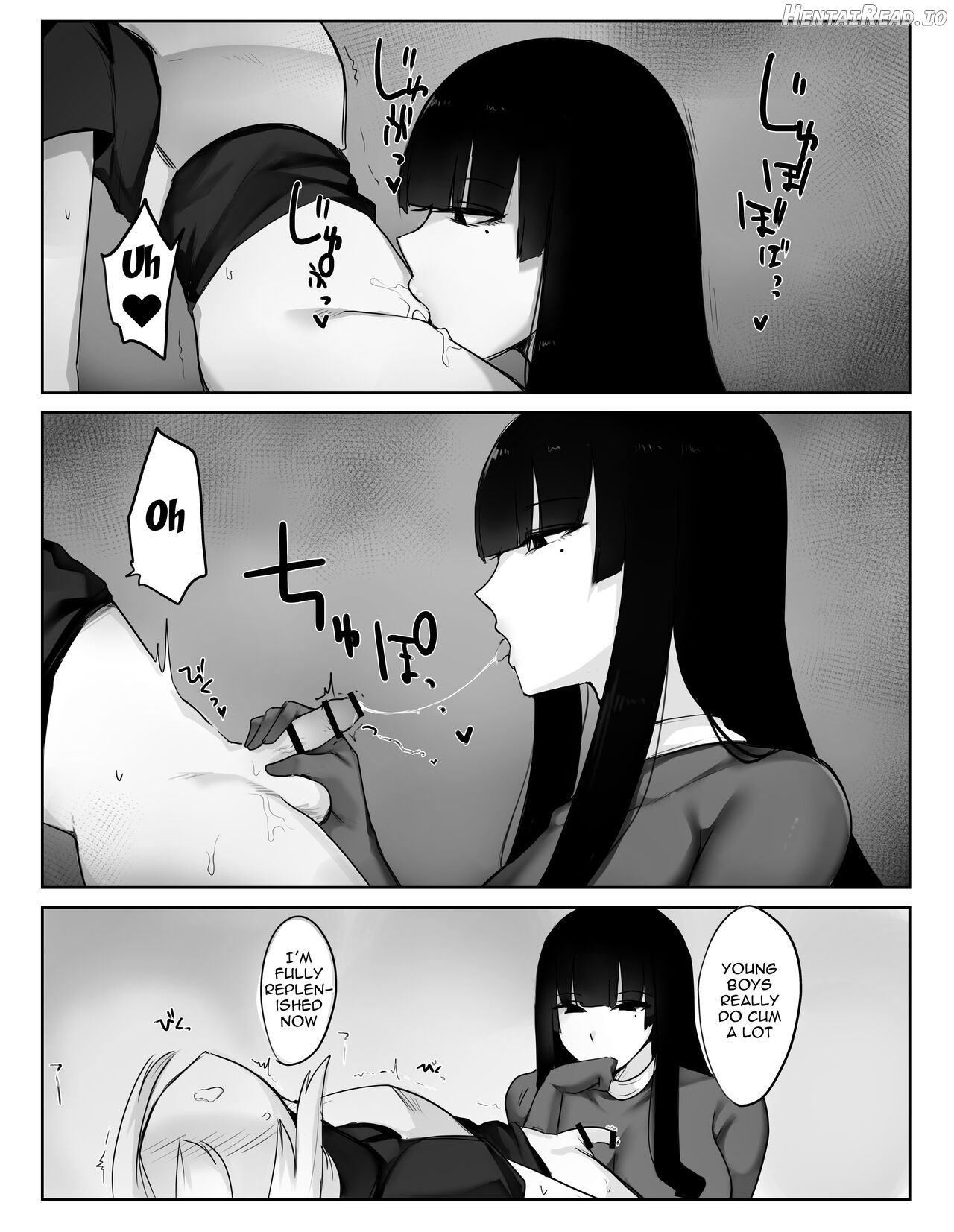 Majutsushi Onee-san ga Maryoku Hokyuu Suru Tame ni Boukensha-kun kara Sakusei Suru Hanashi Chapter 1 - page 6