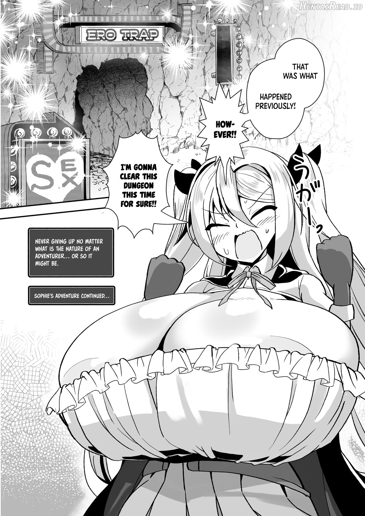 Dekapai Boukensha Sophie VS Ero Trap Dungeon Chapter 1 - page 31