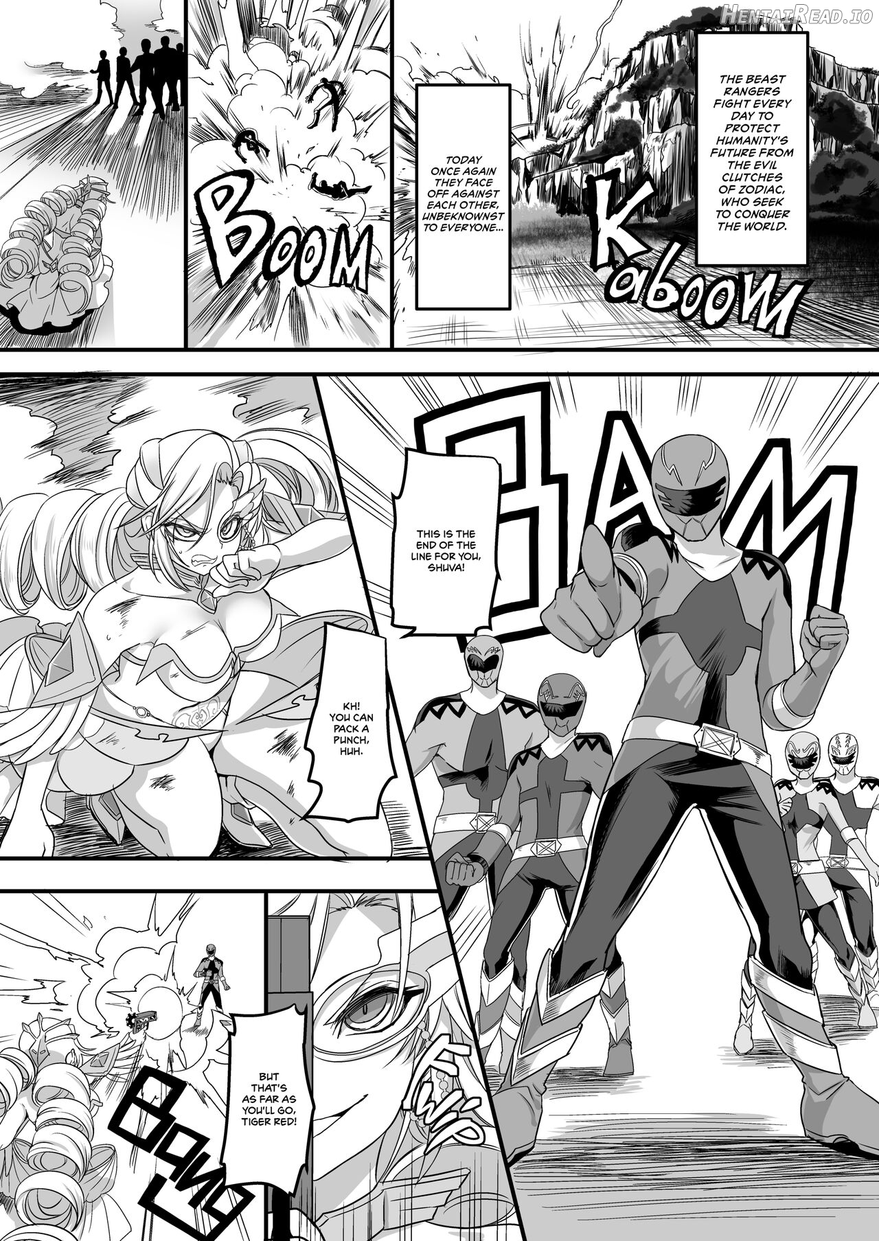 Beast Ranger Tiger Red: The Downfall of Justice Chapter 1 - page 2