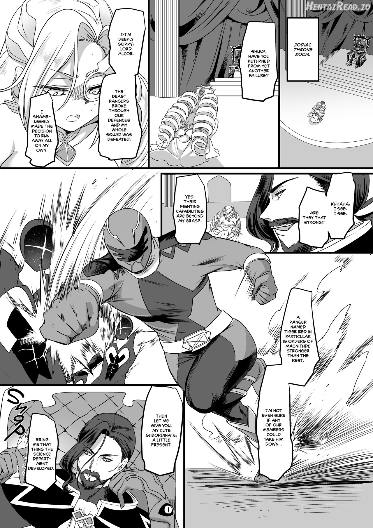 Beast Ranger Tiger Red: The Downfall of Justice Chapter 1 - page 4