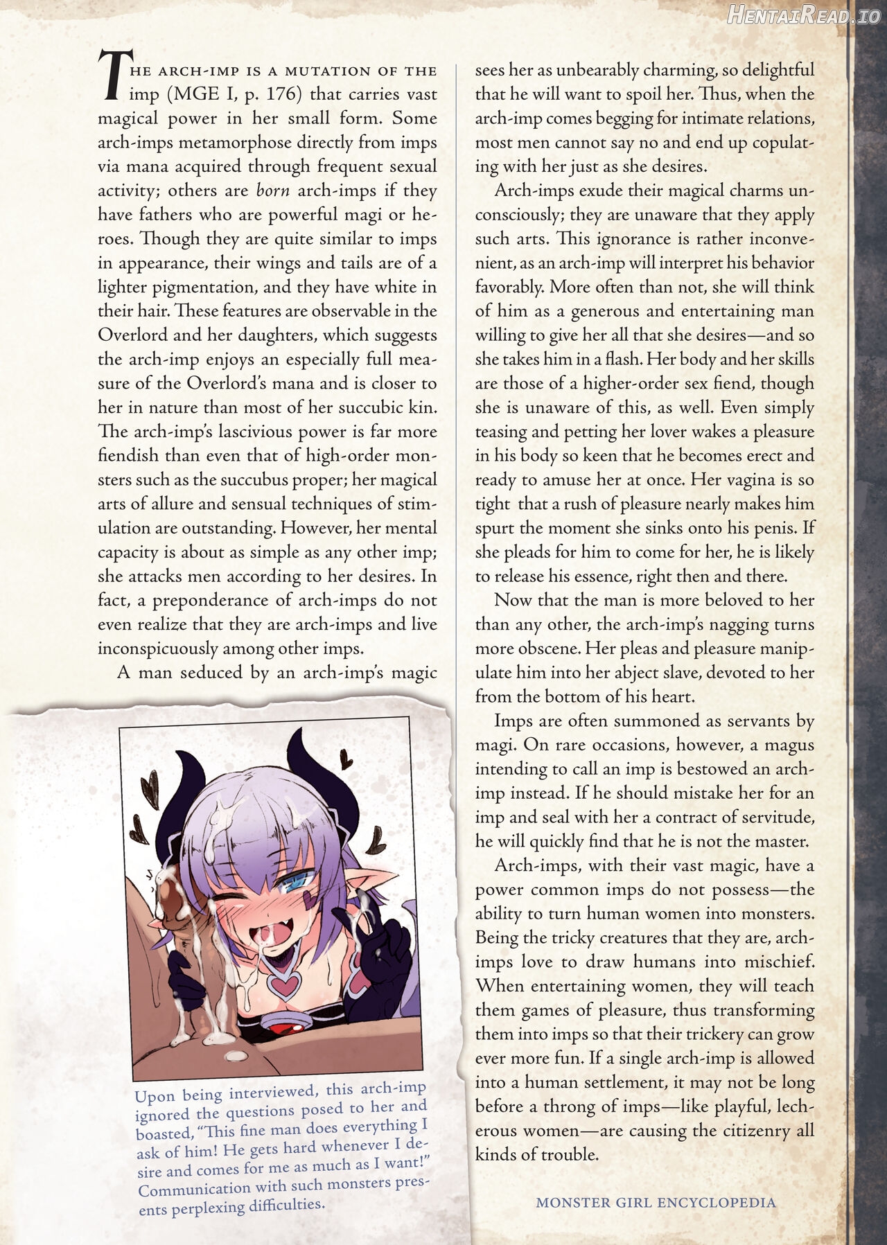 Mamono Musume Zukan II -Monster Girl Encyclopedia- Vol. 2 Chapter 1 - page 85