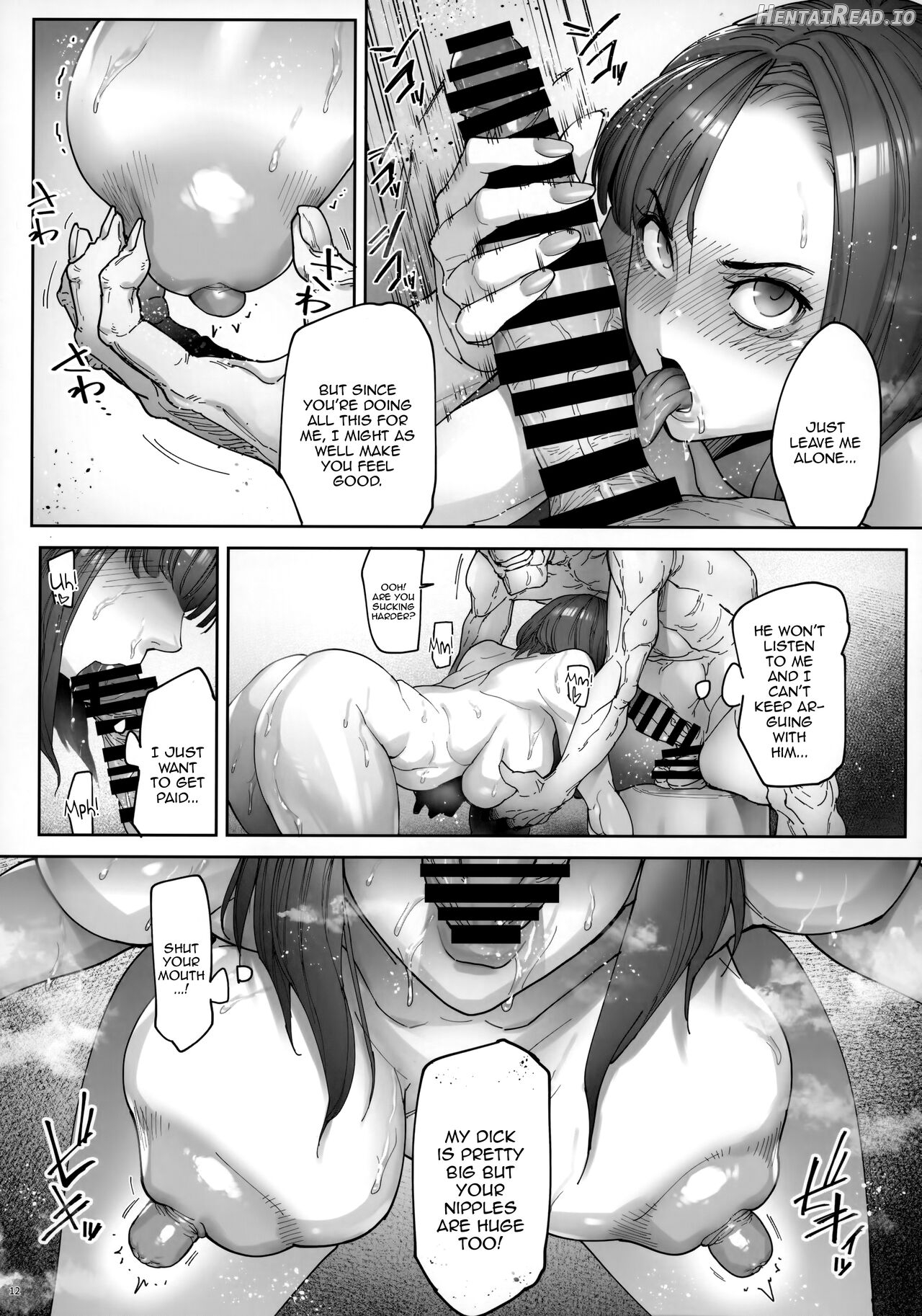 Kaigo Beit de Iroboke Jijii no Gouin na Yokkyuu to Okane no Mae ni Chitai o Sarasu JK Chapter 1 - page 13