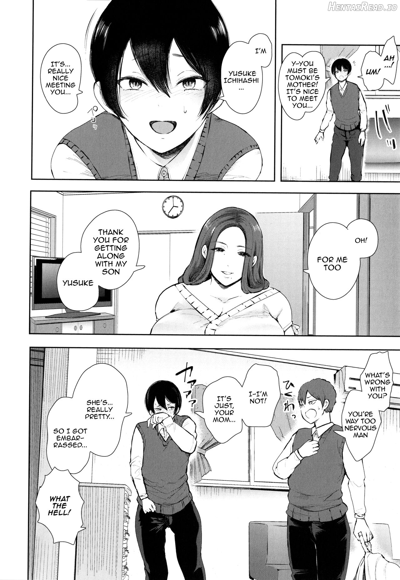 Mukashi no Uwaki Aite no ko ga Jitsu wa Watashi no Musuko no Doukyuusei de... Chapter 1 - page 12