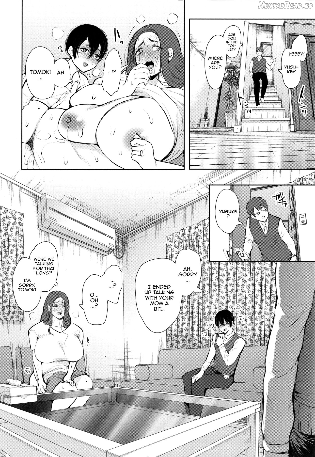 Mukashi no Uwaki Aite no ko ga Jitsu wa Watashi no Musuko no Doukyuusei de... Chapter 1 - page 36