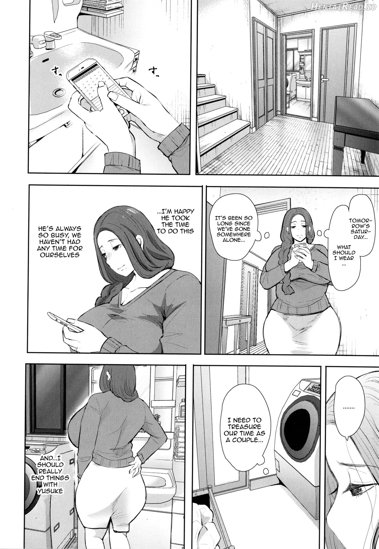 Mukashi no Uwaki Aite no ko ga Jitsu wa Watashi no Musuko no Doukyuusei de... Chapter 1 - page 48
