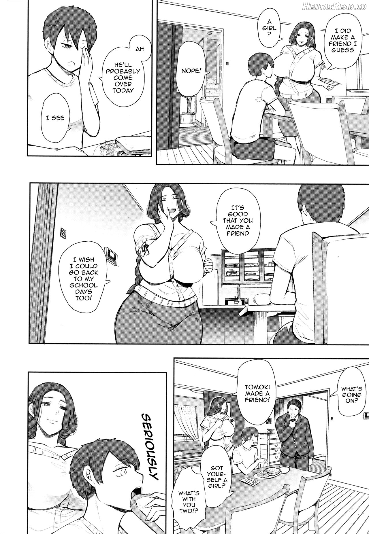 Mukashi no Uwaki Aite no ko ga Jitsu wa Watashi no Musuko no Doukyuusei de... Chapter 1 - page 8