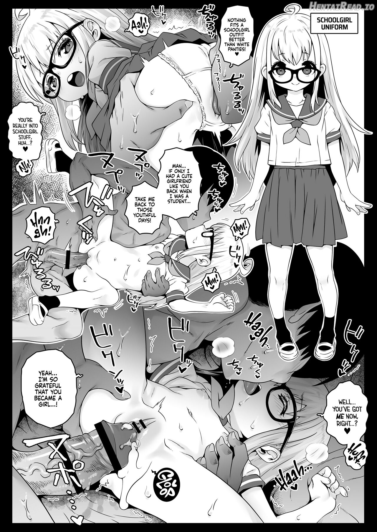 Ojoji-san TS shita Oji-san ga Osananajimi no oji-san to no Sex ni Dohamari Shichau Zen Kiroku Chapter 1 - page 43