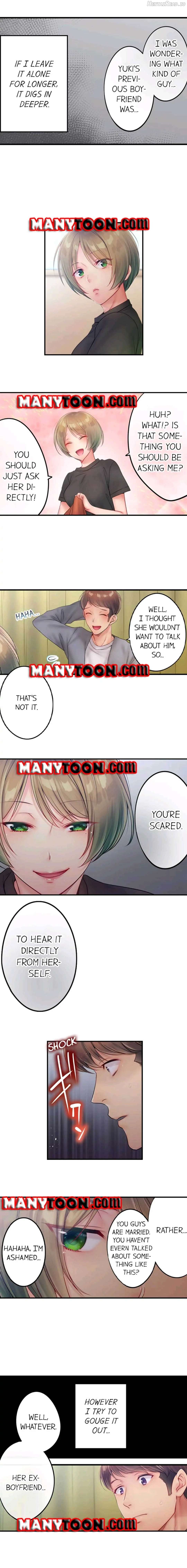 Haitteru...! Otto no Me no Mae de Aragaenai Netori Esthe chapter 64 - page 3