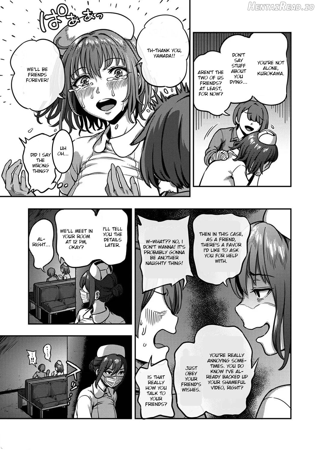 Sakusei Byoutou ~Seikaku Saiaku no Nurse shika Inai Byouin de Shasei Kanri Seikatsu~ Chapter 7.5 - page 12
