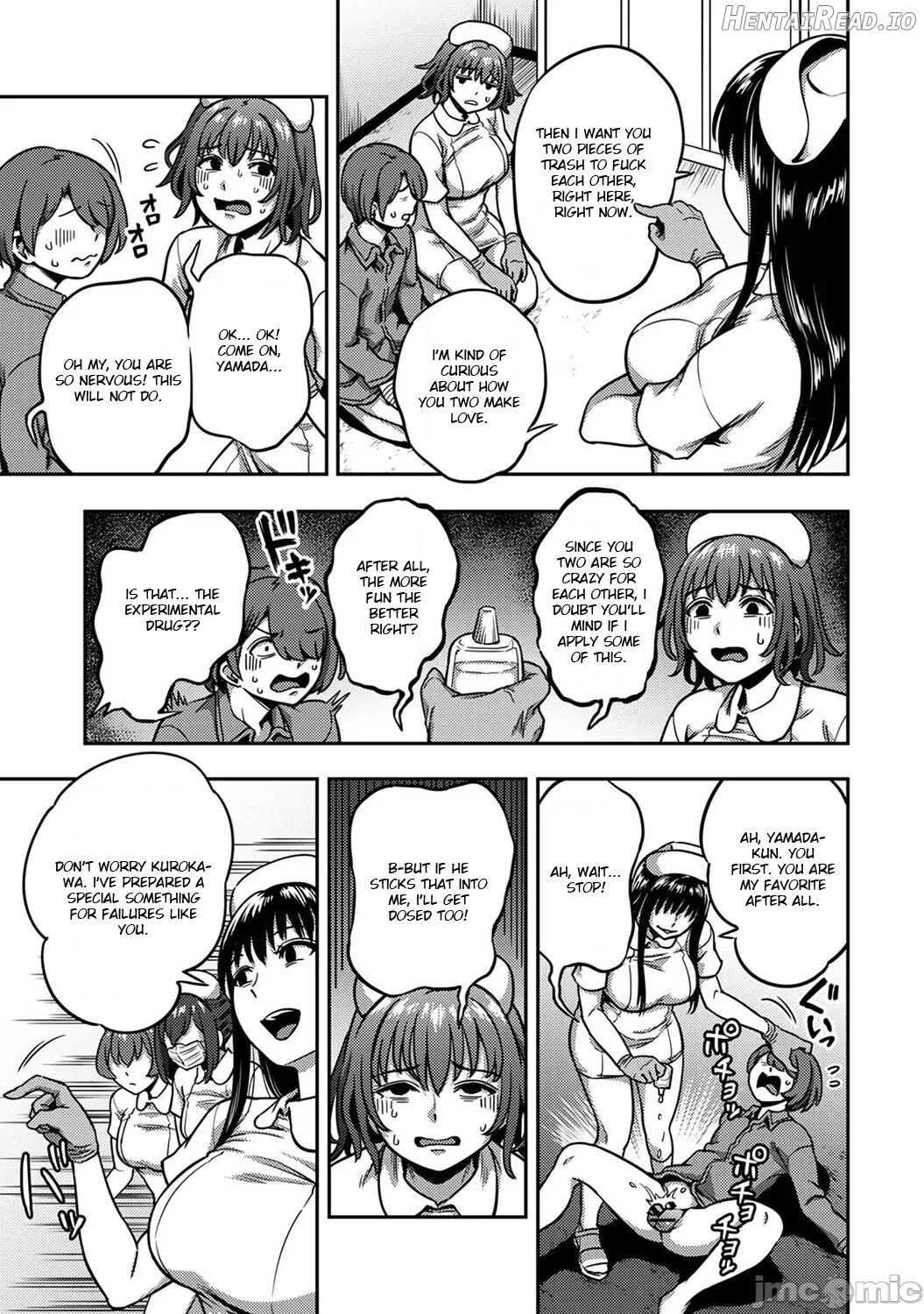 Sakusei Byoutou ~Seikaku Saiaku no Nurse shika Inai Byouin de Shasei Kanri Seikatsu~ Chapter 7.5 - page 18